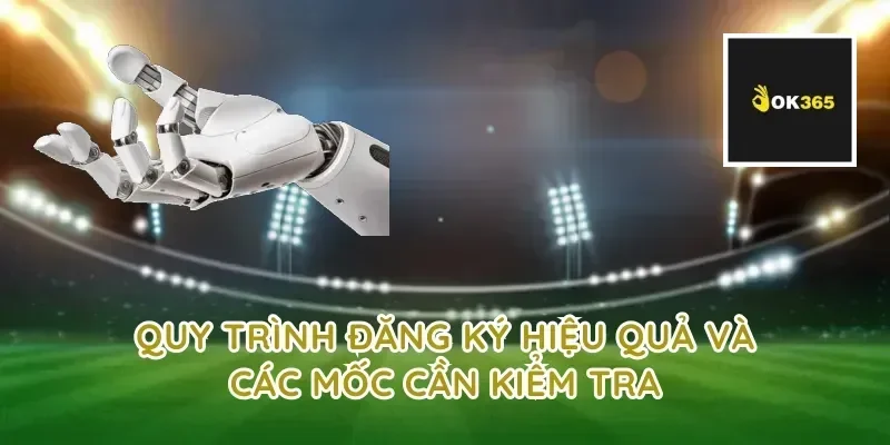 Quy trình đăng ký hiệu quả và các mốc cần kiểm tra