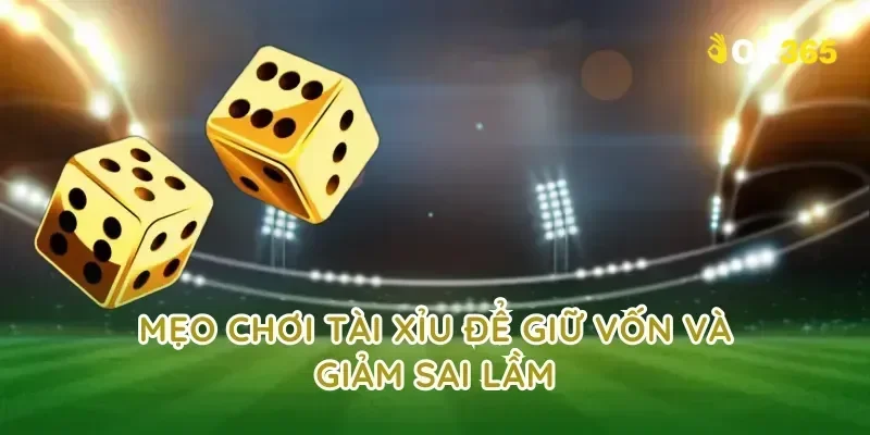 Mẹo chơi tài xỉu để giữ vốn và giảm sai lầm