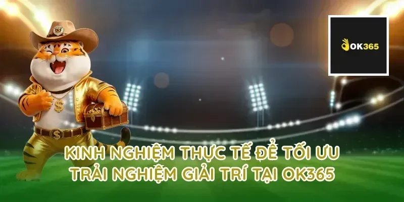 Kinh nghiệm thực tế để tối ưu trải nghiệm giải trí tại ok365