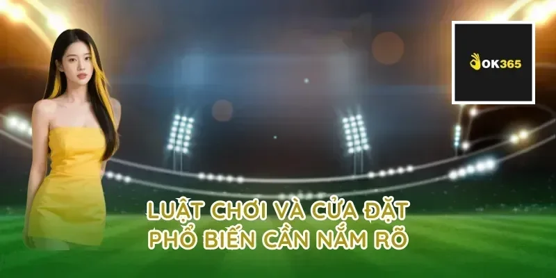 Luật chơi và cửa đặt phổ biến cần nắm rõ
